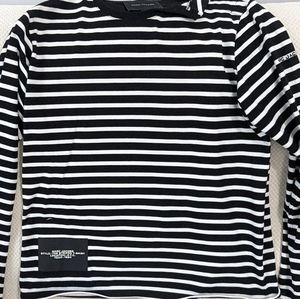 Marc Jacobs long sleeve striped crew